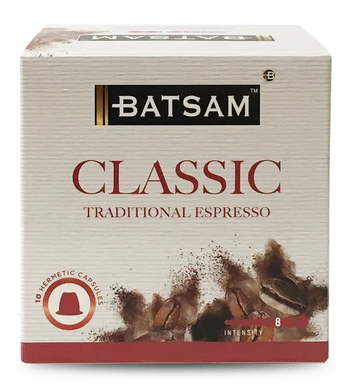 BATSAM™ CLASSIC Coffee Capsules — Front View