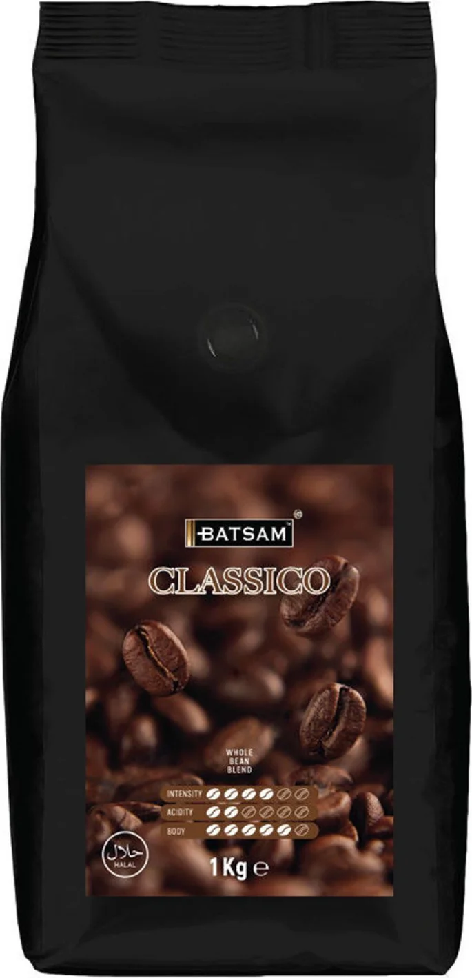 BATSAM™ CLASSICO 1000GR COFFEE BEANS — Package Front View