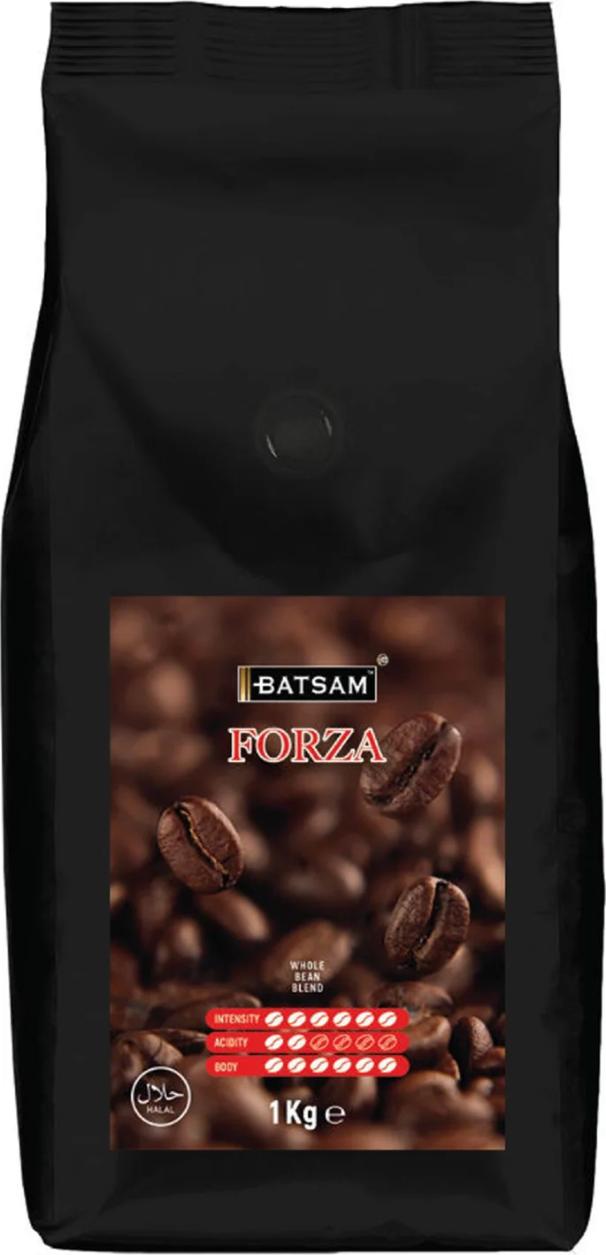 BATSAM™ FORZA 1000GR COFFEE BEANS — Package Front View