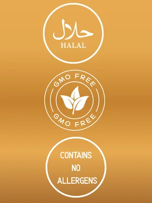 BATSAM™ Capsules Packaging — Nutrition and Allergen Facts