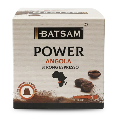 BATSAM™ Power Strong Espresso Coffee Capsules (Nespresso® compatible) - Front View